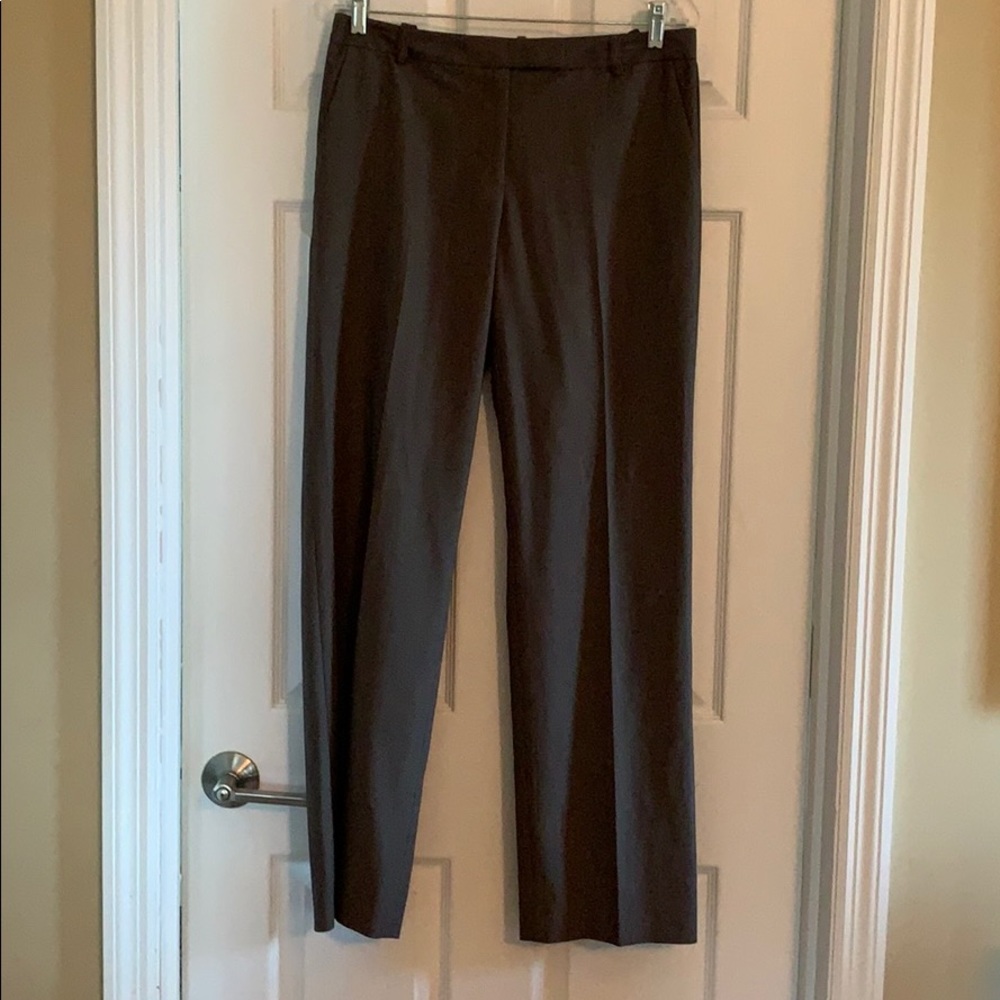 Calvin Klein brown straight leg pants. Size 6